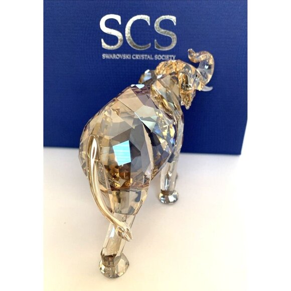 Swarovski Cinta Elephant Crystal Figurine SCS Annual Edition 2013 1137207 Retire - Picture 7 of 12